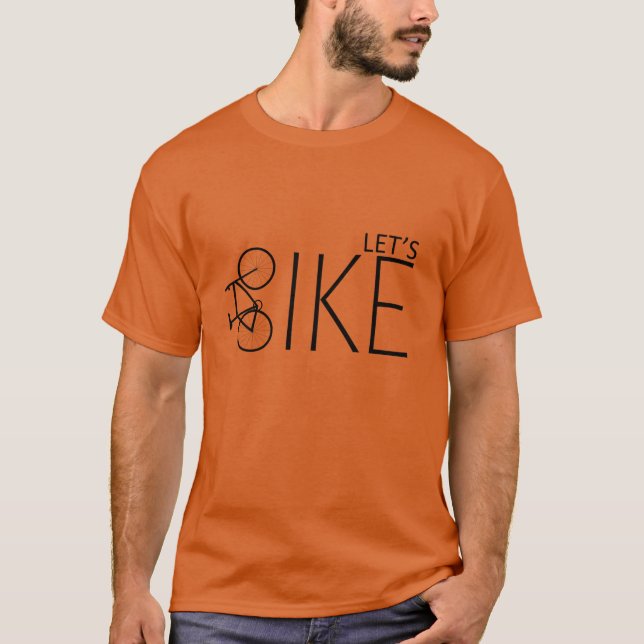 Motivierend Fahrradkurse T-Shirt (Vorderseite)