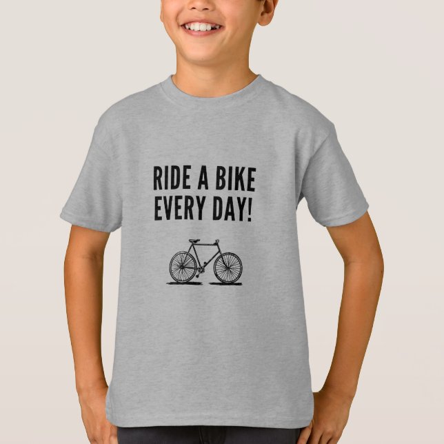 motivierend Fahrradkurse T-Shirt (Vorderseite)