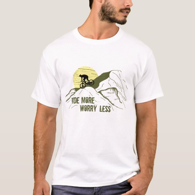 Motivierend Fahrradkurse T-Shirt (Vorderseite)