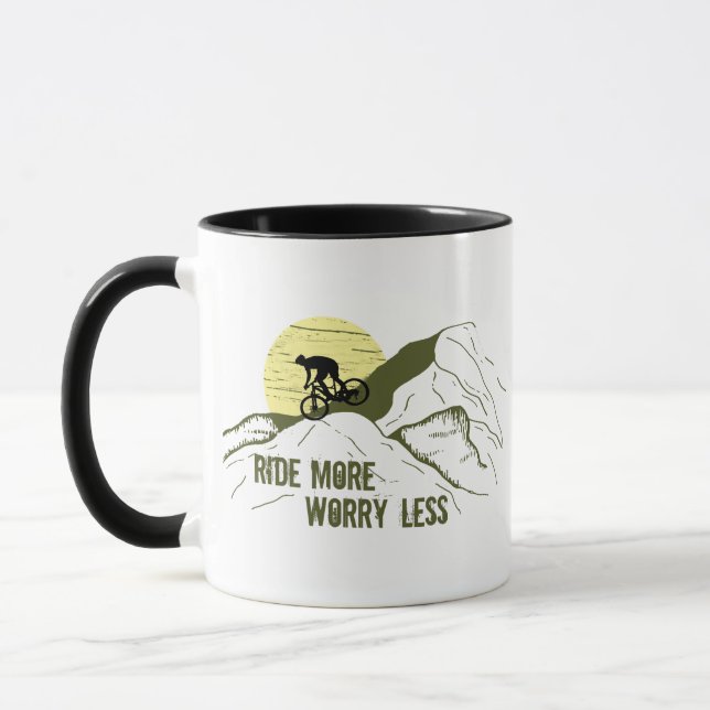 Motivierend Fahrradkurse Tasse (Links)