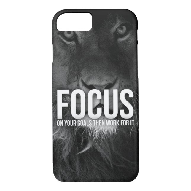 Motivierend Fitness Case-Mate iPhone Hülle (Rückseite)