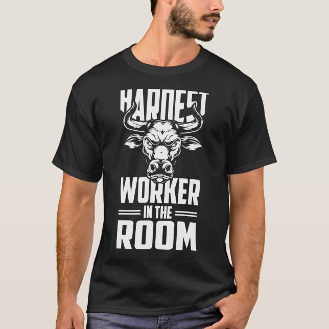Motivierend Fitness - der schwerste Arbeiter im Ra T-Shirt (Vorderseite)