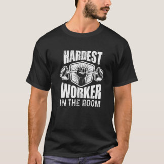 Motivierend Fitness - der schwerste Arbeiter im Ra T-Shirt