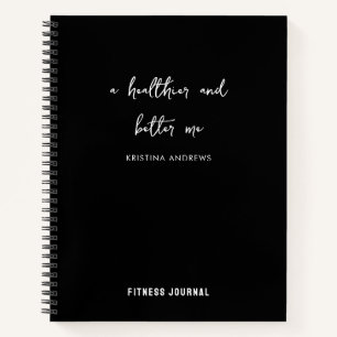 Motivierend Fitness Notizbuch