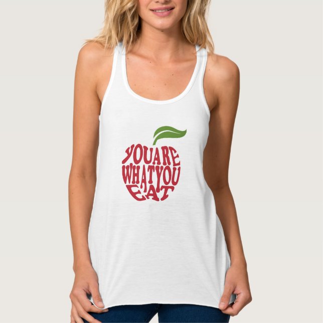 motivierend Fitness Tank Top (Vorderseite)