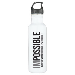 Motivierend Fitness Trinkflasche
