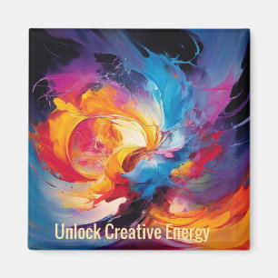 Motivierend Freisetzung kreativer Energie Magnet