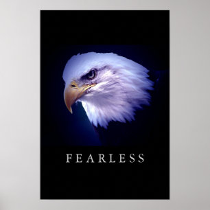 Motivierend Führung Feelloses Eagle Eyes Poster