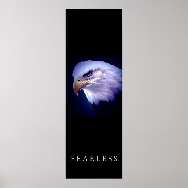 Motivierend Führung Feelloses Eagle Eyes Poster (Vorne)