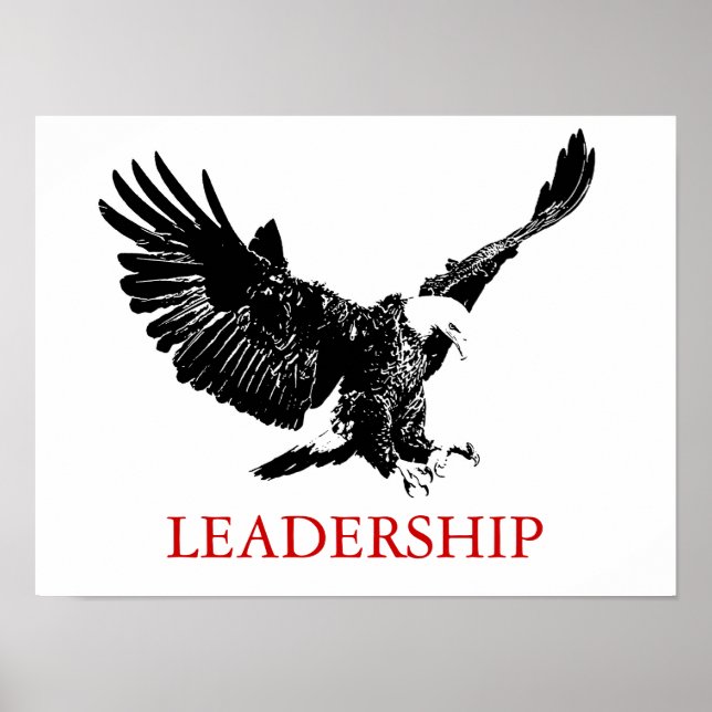 Motivierend Führungspersonal Poster (Vorne)