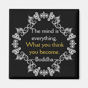 Motivierend Gedanken-Buddha-Zitat Magnet