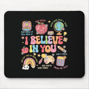 Motivierend glaube ich an dich Schüler lehren Tes Mousepad
