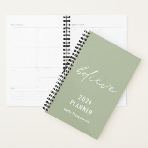 Motivierend Glaube Script 2024 Name Sage Planer