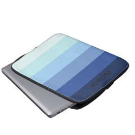 Motivierend Gradient Custom mit Name - Laptopschutzhülle