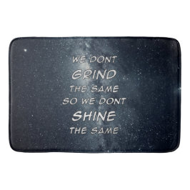 Motivierend Inspiration für die Grind- und Shine-S Badematte