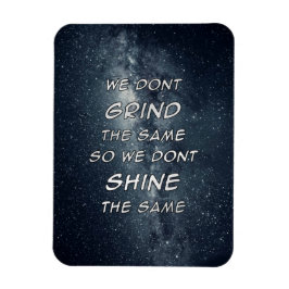 Motivierend Inspiration für die Grind- und Shine-S Magnet