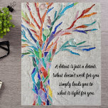 Motivierend Inspirationsangebot<br><div class="desc">Dieses dekorative Puzzle mit Puzzle aus Puzzle und einem Mosaikbaum in Regenbogenfarbe sowie einem inspirierend Zitat. Sie können das Angebot in ein eigenes ändern. Verwenden Sie die Option Weitere anpassen, um die Textgröße, den Stil oder die Farbe zu ändern, da wir unser Kunstwerk erstellen, können Sie dieses exakte Bild von...</div>