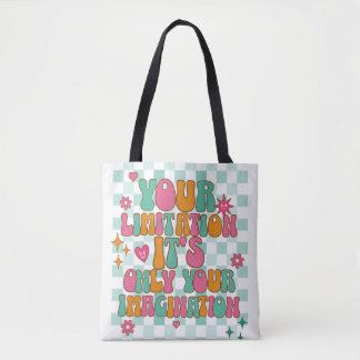 Motivierend, inspirierend, gut sichtbar tasche