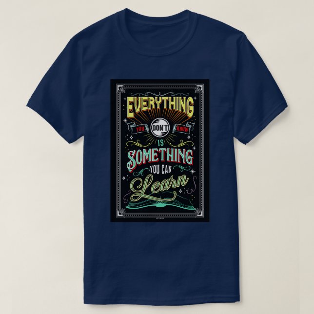Motivierend inspirierende Postings T-Shirt (Design vorne)