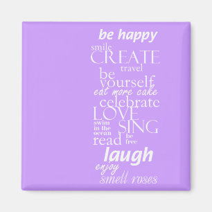 motivierend inspirierende Worte Magnet