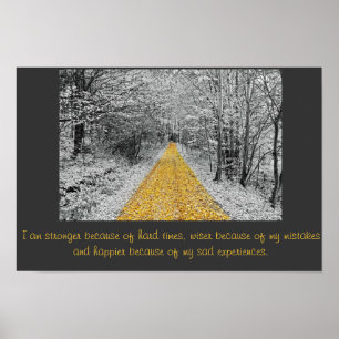 motivierend inspirierendes Zitat Poster