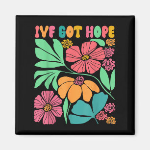 Motivierend Inspiriert Ivf Mama Wildblume Ivf Mama Magnet