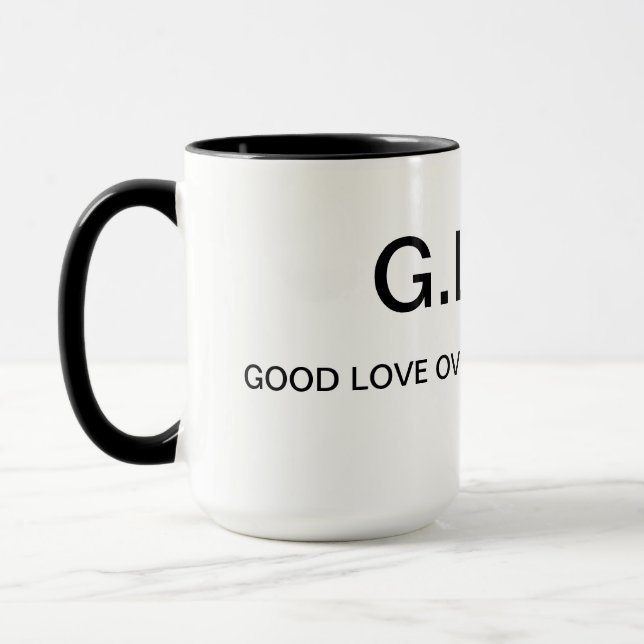 motivierend Kaffee-Tasse Tasse (Links)
