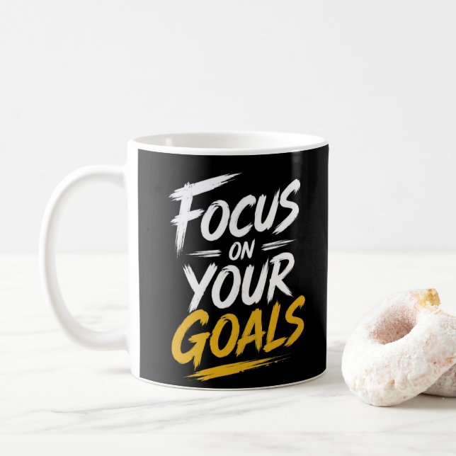 Motivierend  kaffeetasse (Mit Donut)