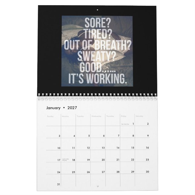Motivierend Kalender 2014 (Jan 2027)