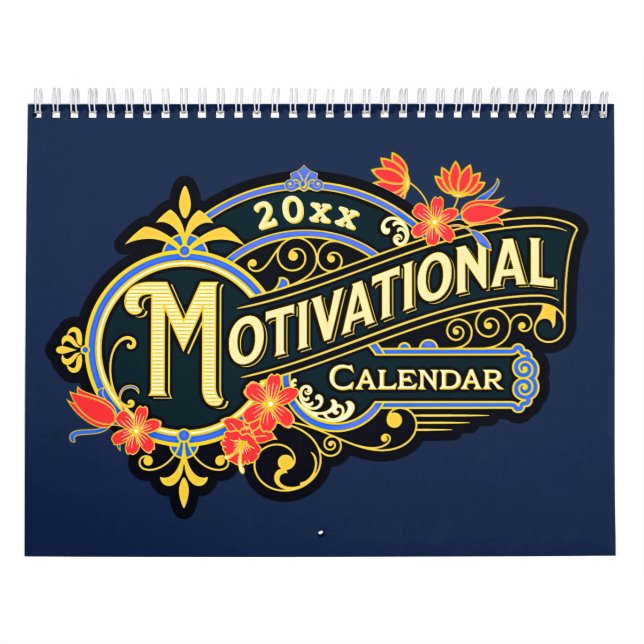 Motivierend Kalender hinzufügen Jahr 20XX (Titelbild)