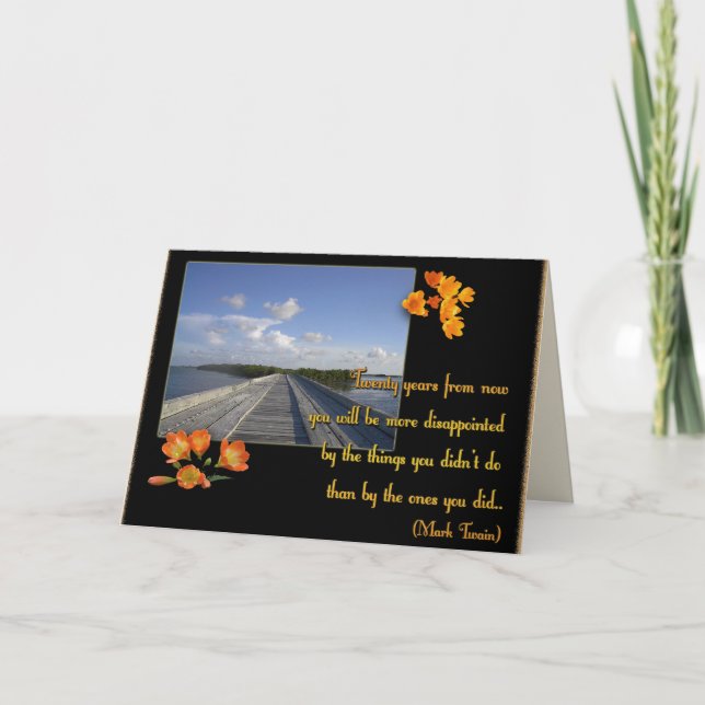 Motivierend Karte (Vorderseite)