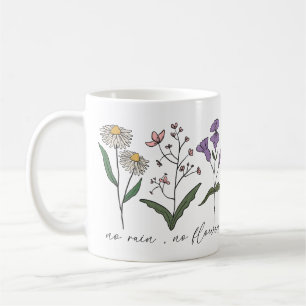 Motivierend Kein Regen Keine Blume Geschenk Kaffeetasse