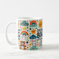 Motivierend Kids Tasse - Traum groß