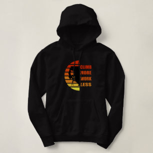 Motivierend KletterSprichwort Hoodie