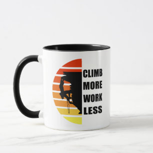 Motivierend KletterSprichwort Tasse
