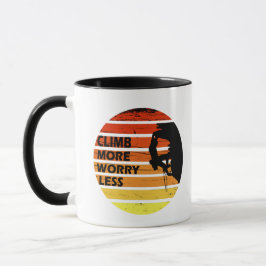 Motivierend KletterSprichwort Tasse