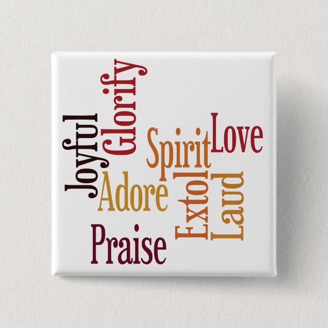 Motivierend Knopf 6 Button (Vorderseite)