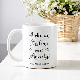 Motivierend Kostenvoranschlag für psychische Gesun Kaffeetasse