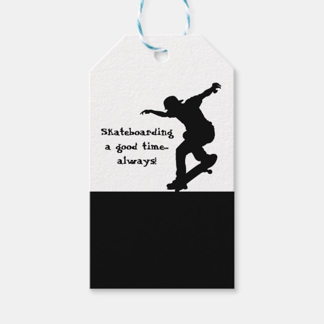 Motivierend Kostenvoranschläge für Skateboards imm Geschenkanhänger (Vorderseite)