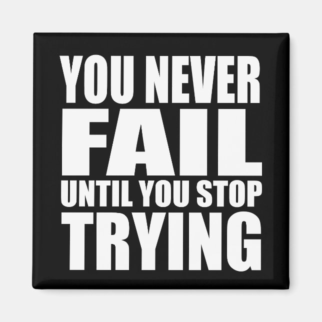 Motivierend Kurserfolg Magnet (Vorne)