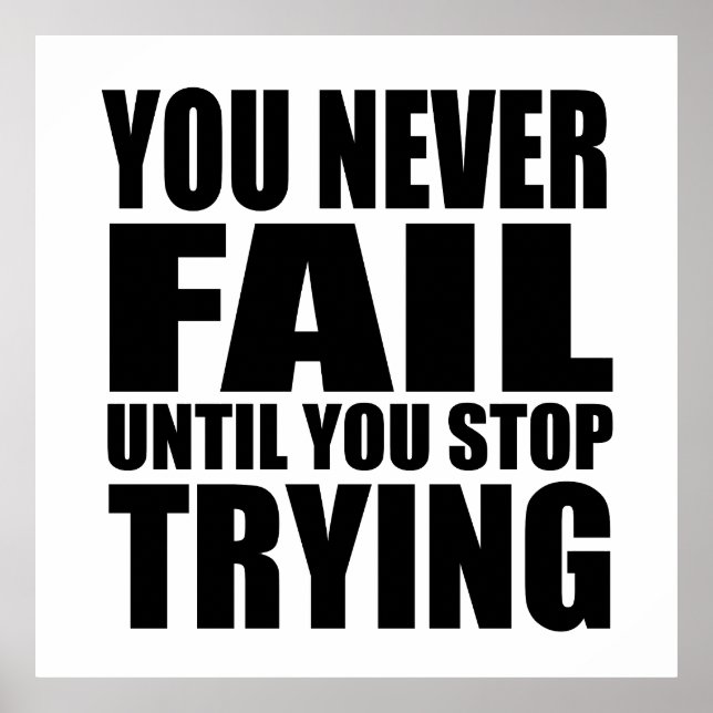 Motivierend Kurserfolg Poster (Vorne)