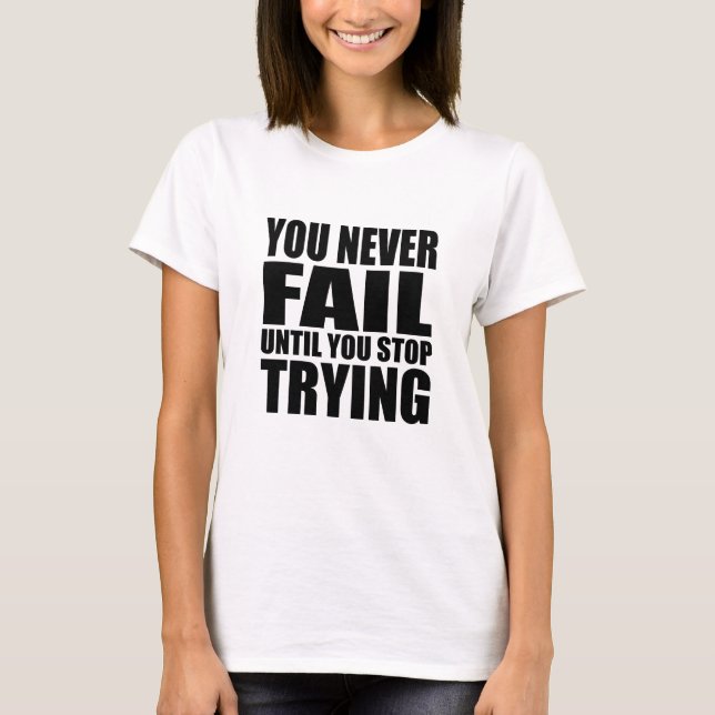 Motivierend Kurserfolg T-Shirt (Vorderseite)