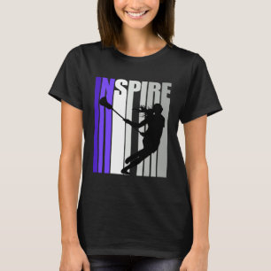 Motivierend Lacrosse Instructor Tee mit Inspiratio