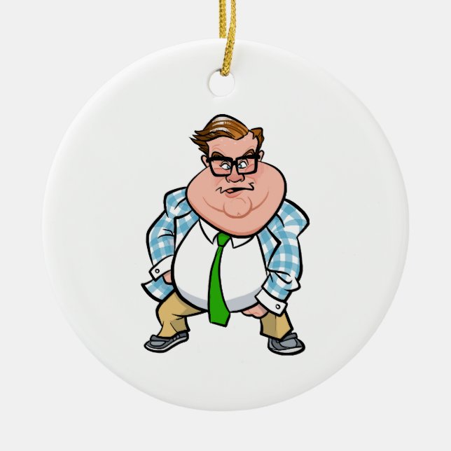 Motivierend Lautsprecher Keramik Ornament (Vorne)