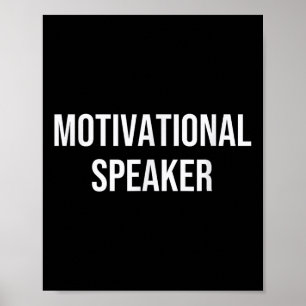 Motivierend Lautsprecher Poster
