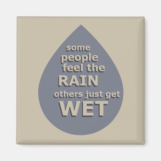 Motivierend Lebensjahr Magnet (Vorne)