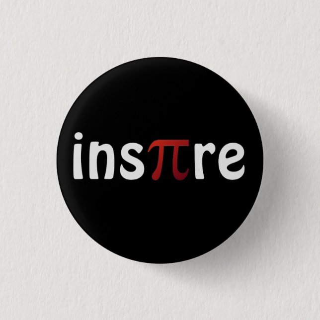 Motivierend Mathe inspiriert PU-Button Button (Vorderseite)