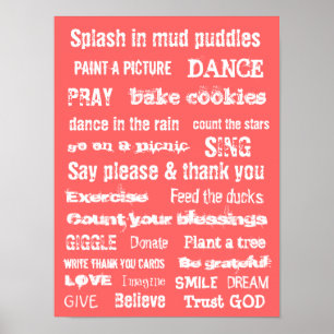 MOTIVIEREND Mauer von TRUST GOD MURAL Poster