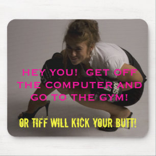 Motivierend Mousepad tiff