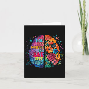 Motivierend Neurovielfalt Hirnautismus Bewusstsein Karte
